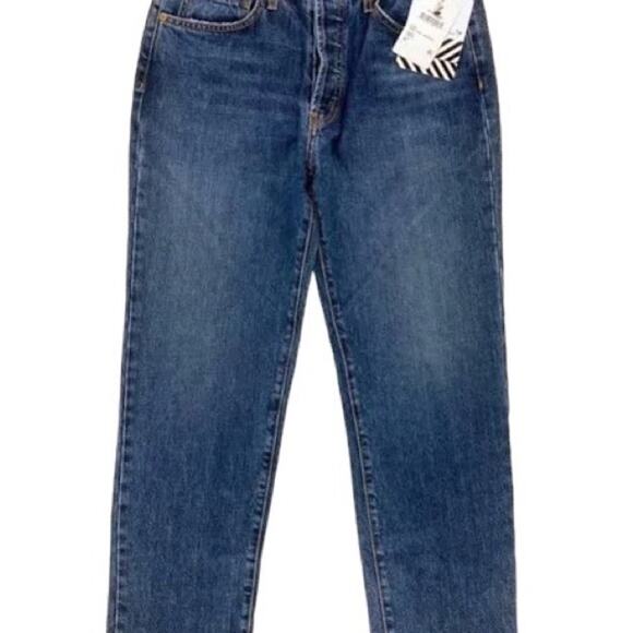 NWT Free People’s Sandrine Rose Jeans Women’s Size 24 Button Front Premium - Picture 5 of 8